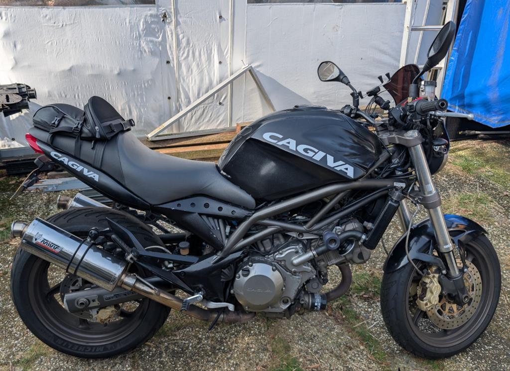 Cagive Raptor 1000 zoekt aandacht