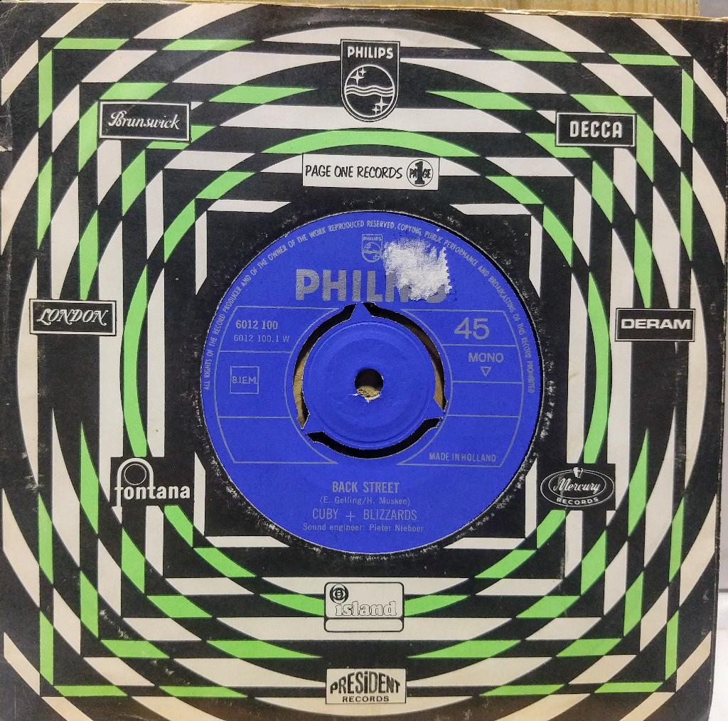 Cuby & The Blizzards - Back Street, Gebruikt, 7 inch, Single, Ophalen of Verzenden