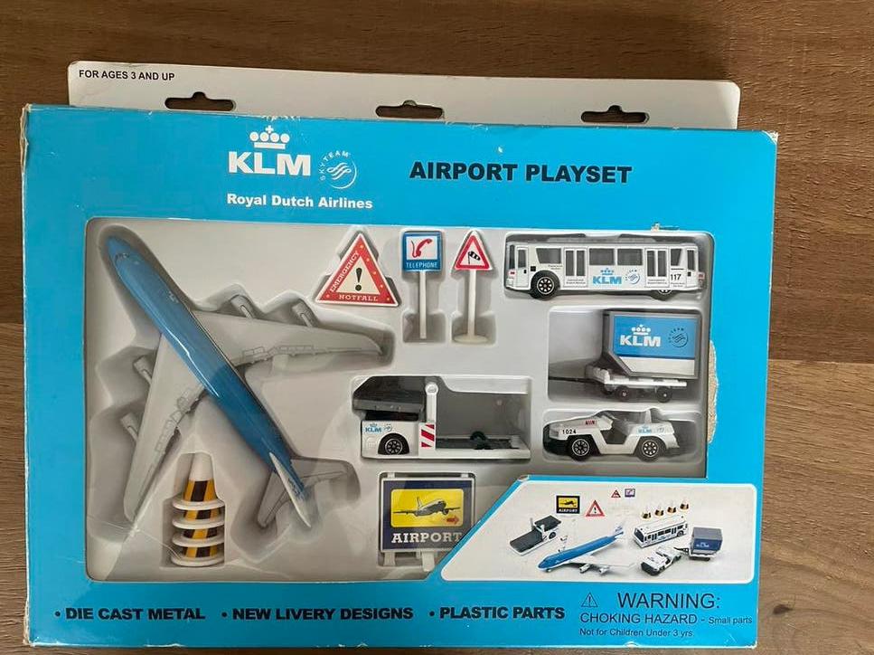 KLM Airport playset, Ophalen of Verzenden, Zo goed als nieuw, Groter dan 1:72, Overige merken