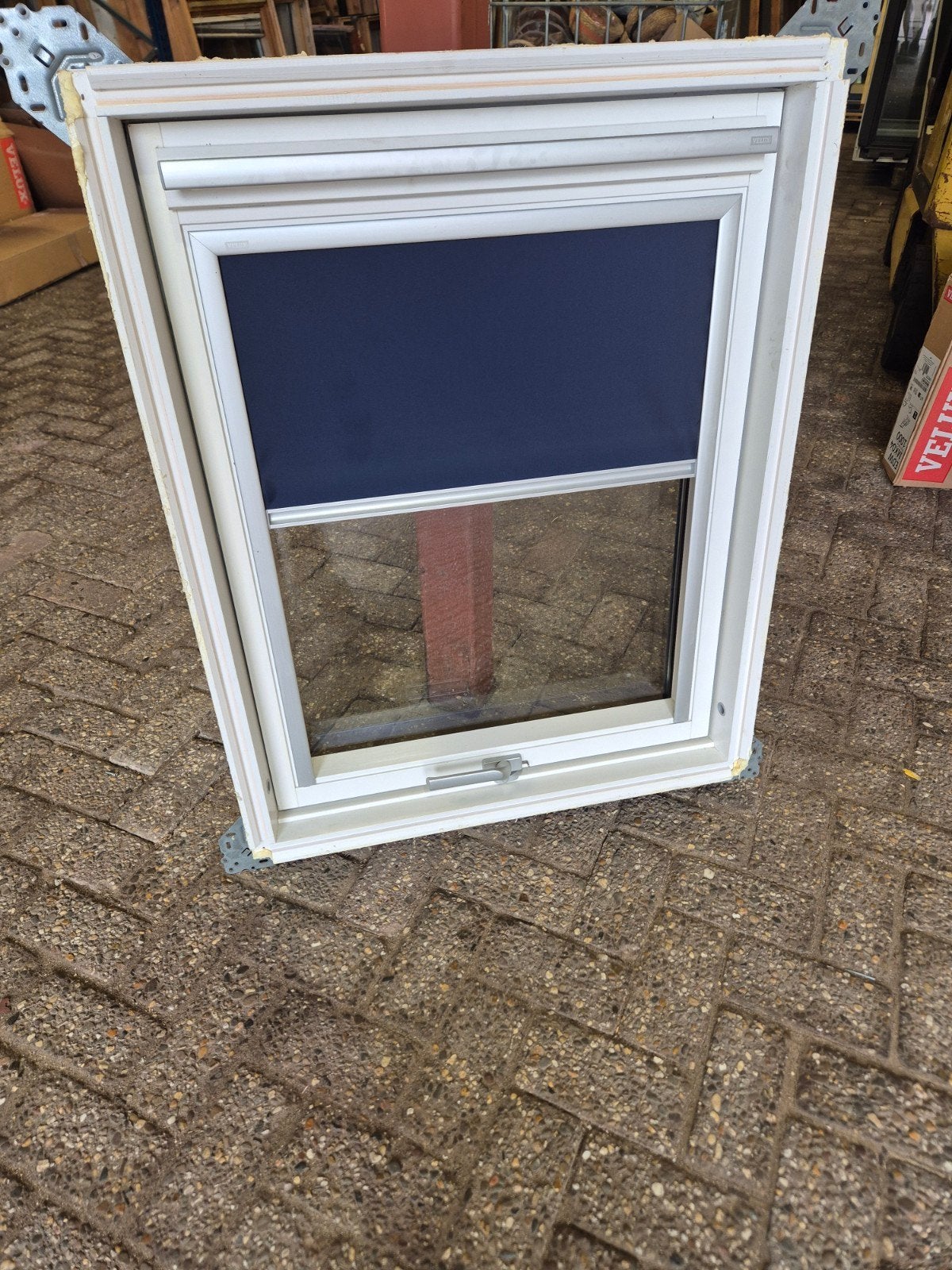 VELUX Uitzet tuimel dakraam GGL M04 78x98cm compleet, Minder dan 80 cm, 80 tot 120 cm, Ophalen of Verzenden, Zo goed als nieuw