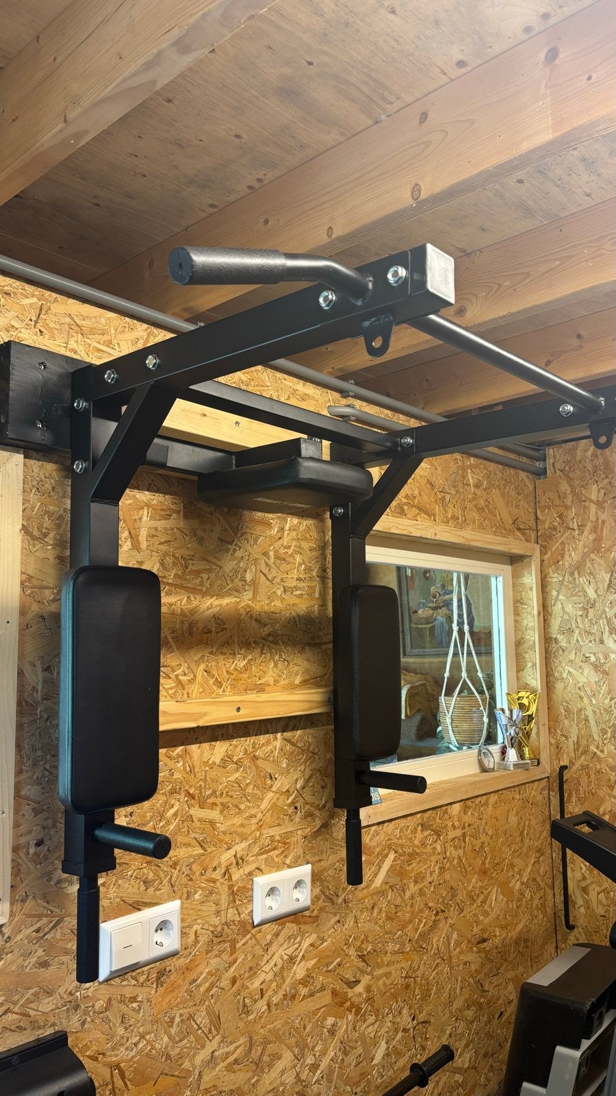 Gorilla Sports Ab Dip Pro - Zo goed als nieuw, Ophalen, Zo goed als nieuw, Armen, Oprekstang