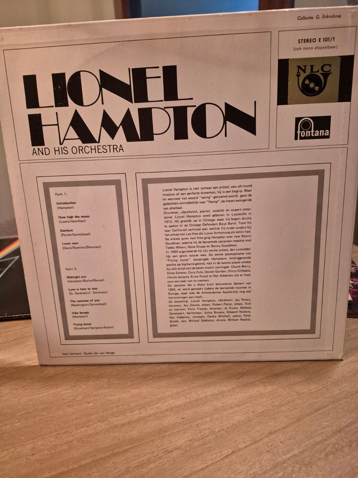 Lionel Hampton - Jazz LP (Fontana), LP, Gebruikt, Ophalen of Verzenden, 12 inch