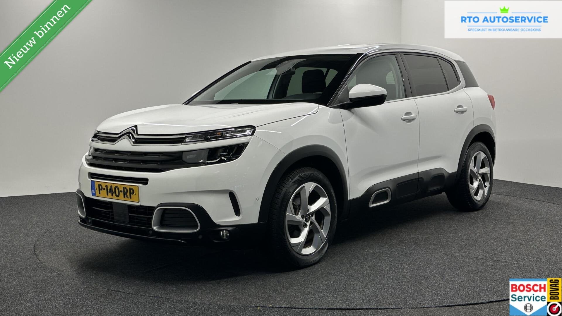 Citroen C5 Aircross 1.2 PureTech Business TREKHAAK CAMERA NA, Auto's, Voorwielaandrijving, 1350 kg, Stof, Gebruikt