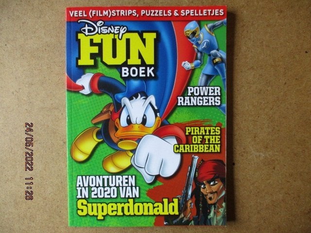 adv6526 disney fun boek, Boeken, Eén stripboek, Ophalen, Gelezen