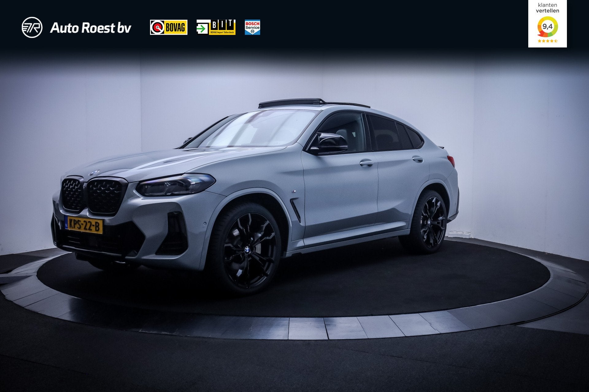 BMW X4 30iA M-SPORT High Executive SCHUIFDAK | MEMORY | HARM, Auto's, Gebruikt, 4 cilinders, 1790 kg, Leder
