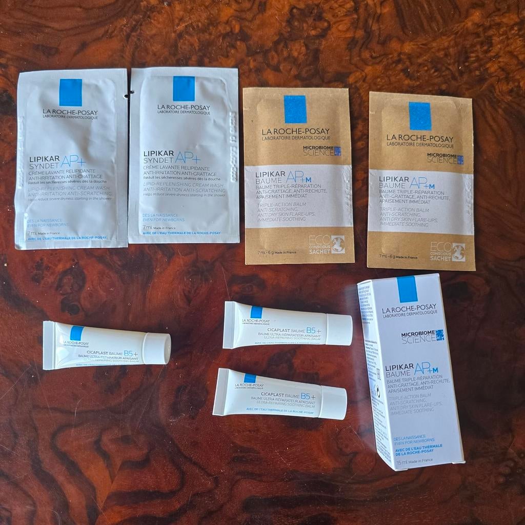 La Roche-Posay Huidverzorgingsset (samples), Ophalen of Verzenden, Nieuw, Gehele gezicht, Verzorging