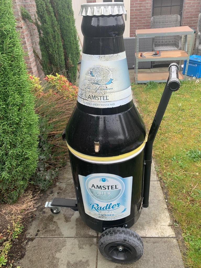 Unieke Amstel Radler BBQ - Mobiele Grill, Tuin en Terras, Ophalen, Gebruikt