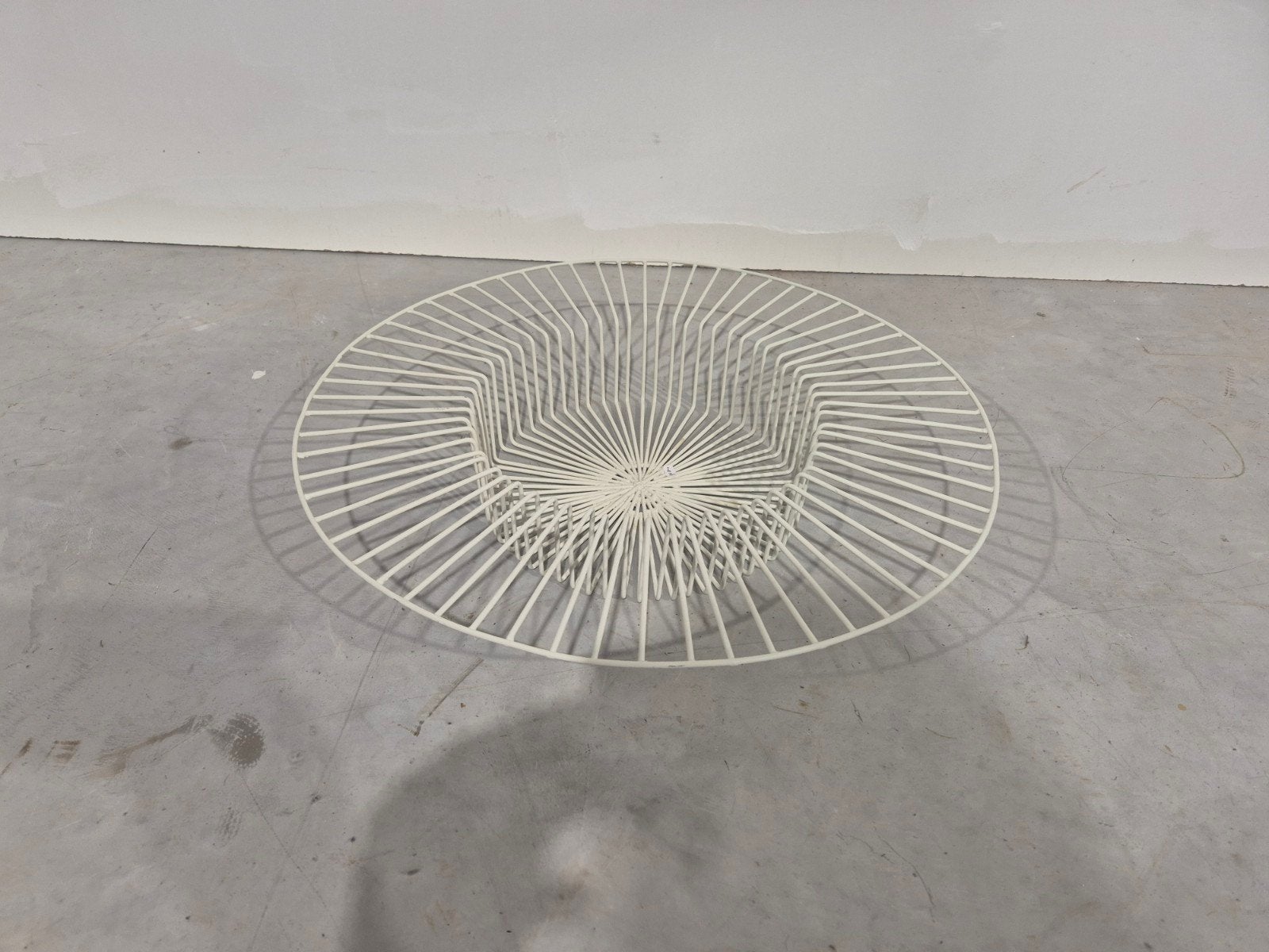 Metalen fruitmand metaal draad design 45 cm diameter, Overige materialen, Ophalen of Verzenden, Onbekend, Onbekend
