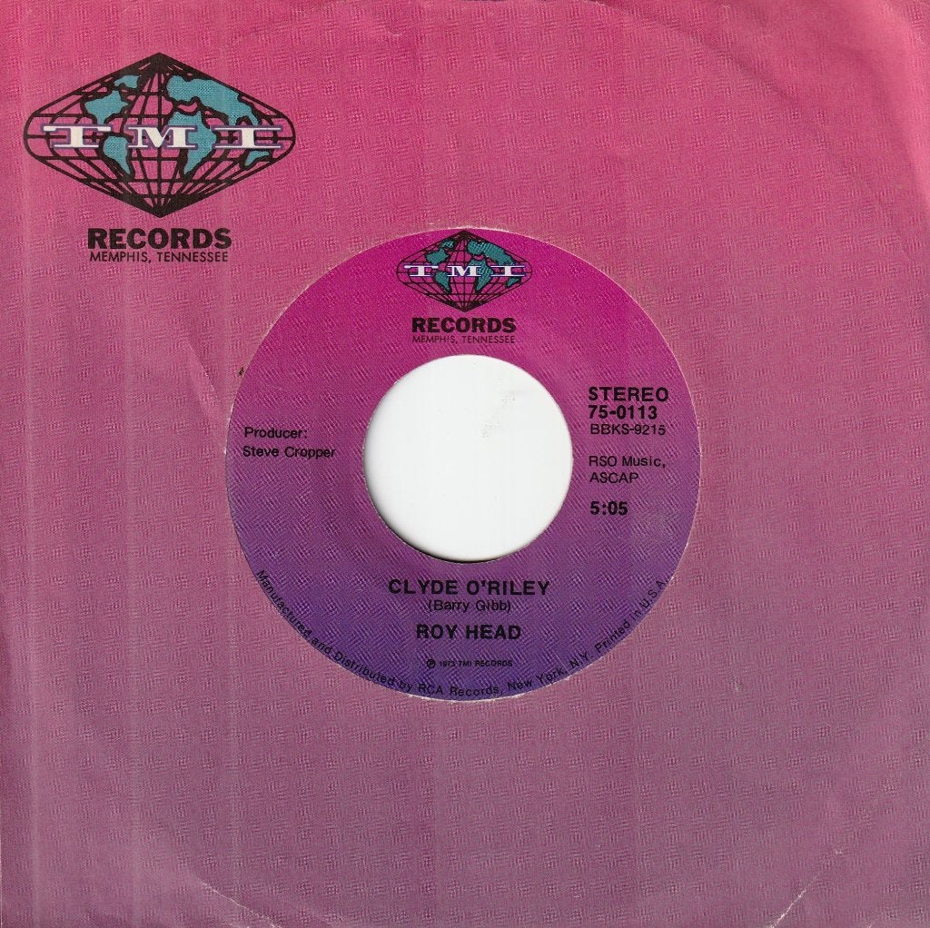 Roy Head: Carol / Clyde O'Riley (Barry Gibb geschreven), Gebruikt, 7 inch, Ophalen of Verzenden, Pop