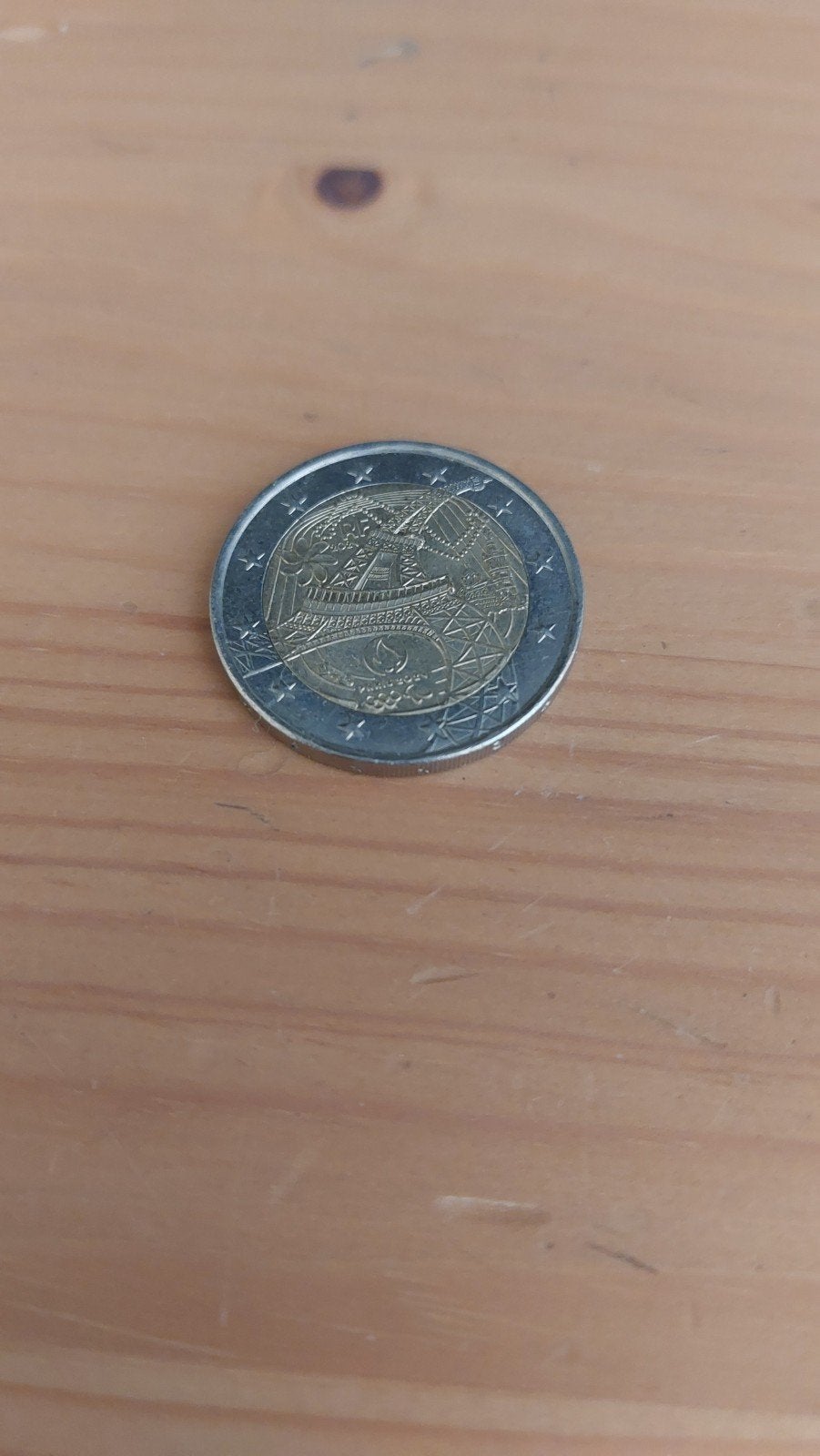 Frankrijk 2024 olympische spelen 2 euro, Postzegels en Munten, Ophalen of Verzenden, Frankrijk, 2 euro