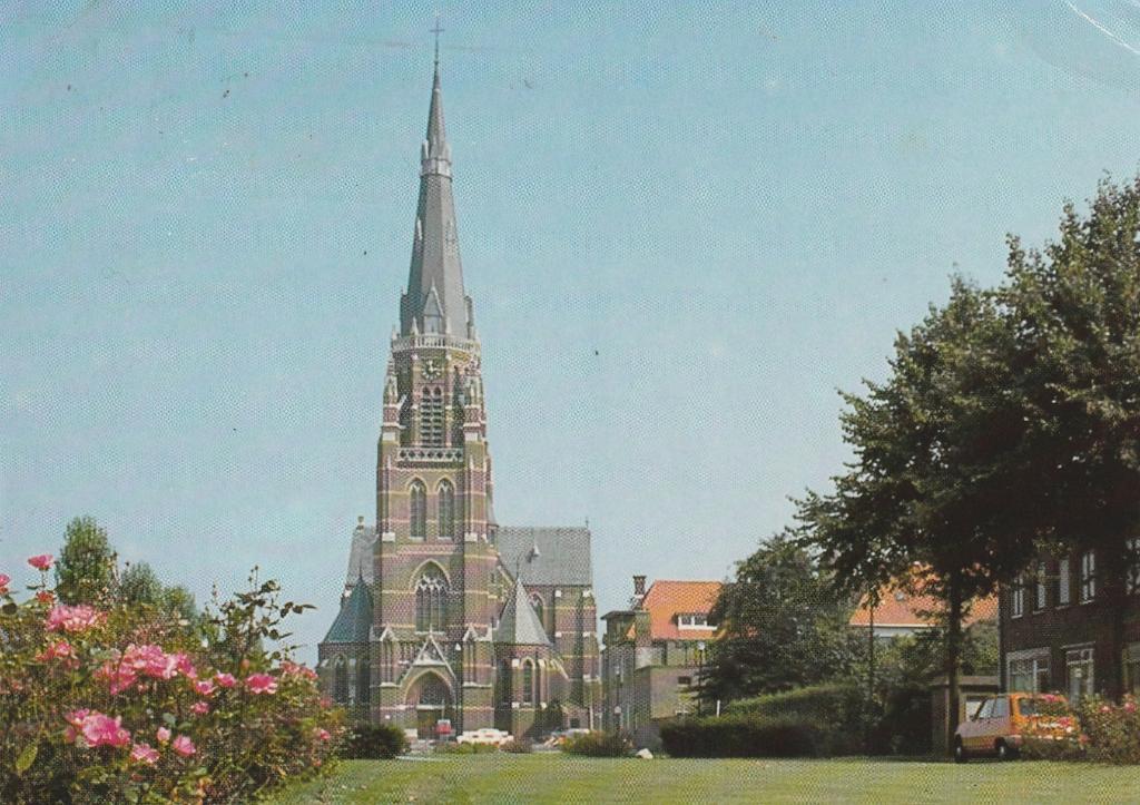 RIJEN R.K. Kerk, Verzenden, 1980 tot heden, Gelopen, Noord-Brabant