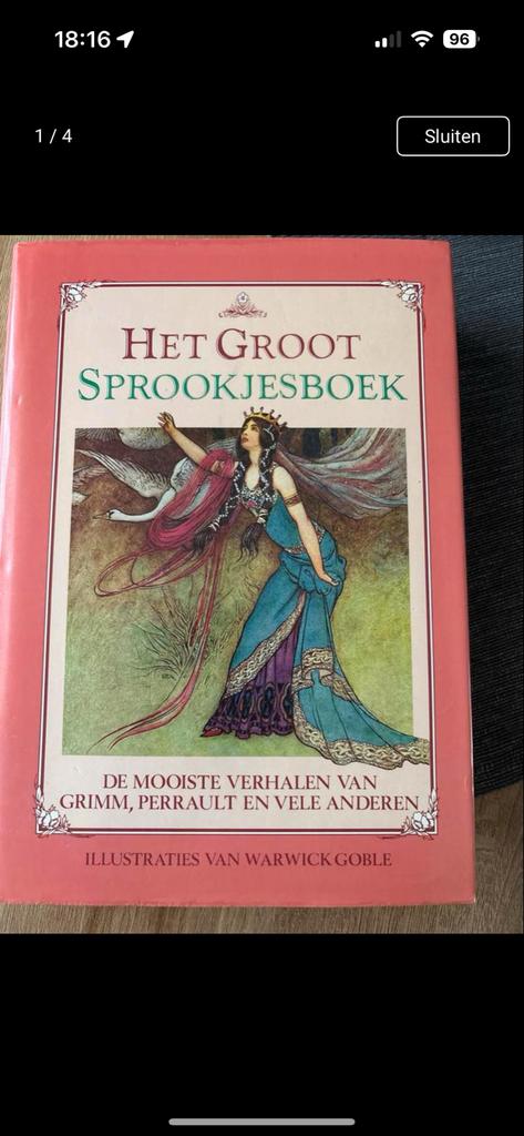 Het Groot Sprookjesboek - Grimm, Perrault & Anderen, Ophalen of Verzenden, Gelezen