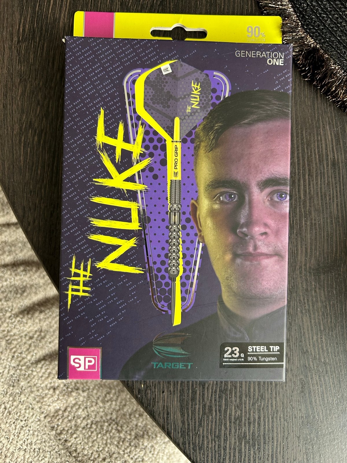Target Darts Luke Littler G1 23g Steel Tip Darts, Ophalen of Verzenden, Nieuw, Pijlen