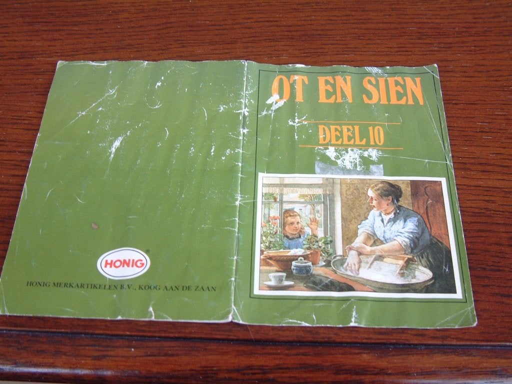 oud honig boekje Ot en Sien deel 10, Ophalen of Verzenden, Gebruikt