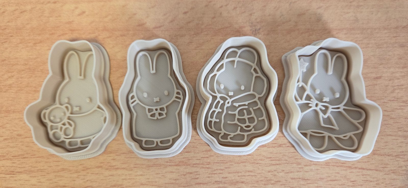 Nijntje koekvormpjes, Beige, Overige typen, Kunststof, Nieuw