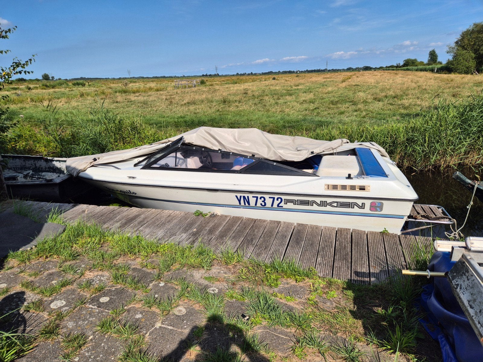 gevraagd boottrailer voor deze renken boot zie beschrijving, Ophalen, Gebruikt, Overige typen