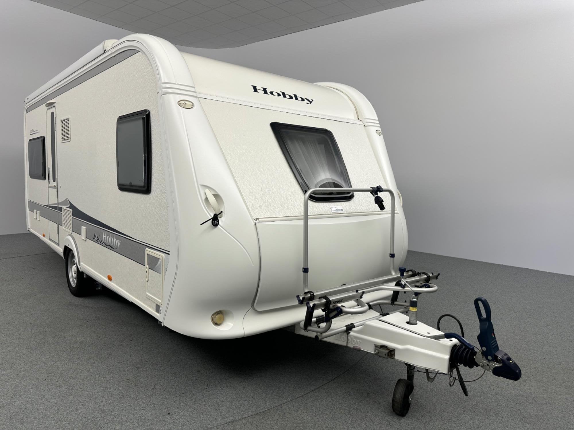 Hobby Excellent 540 UFe Cassetteluifel Mover, Caravans en Kamperen, Caravans, Rondzit, Hobby, Bedrijf, Lengtebed