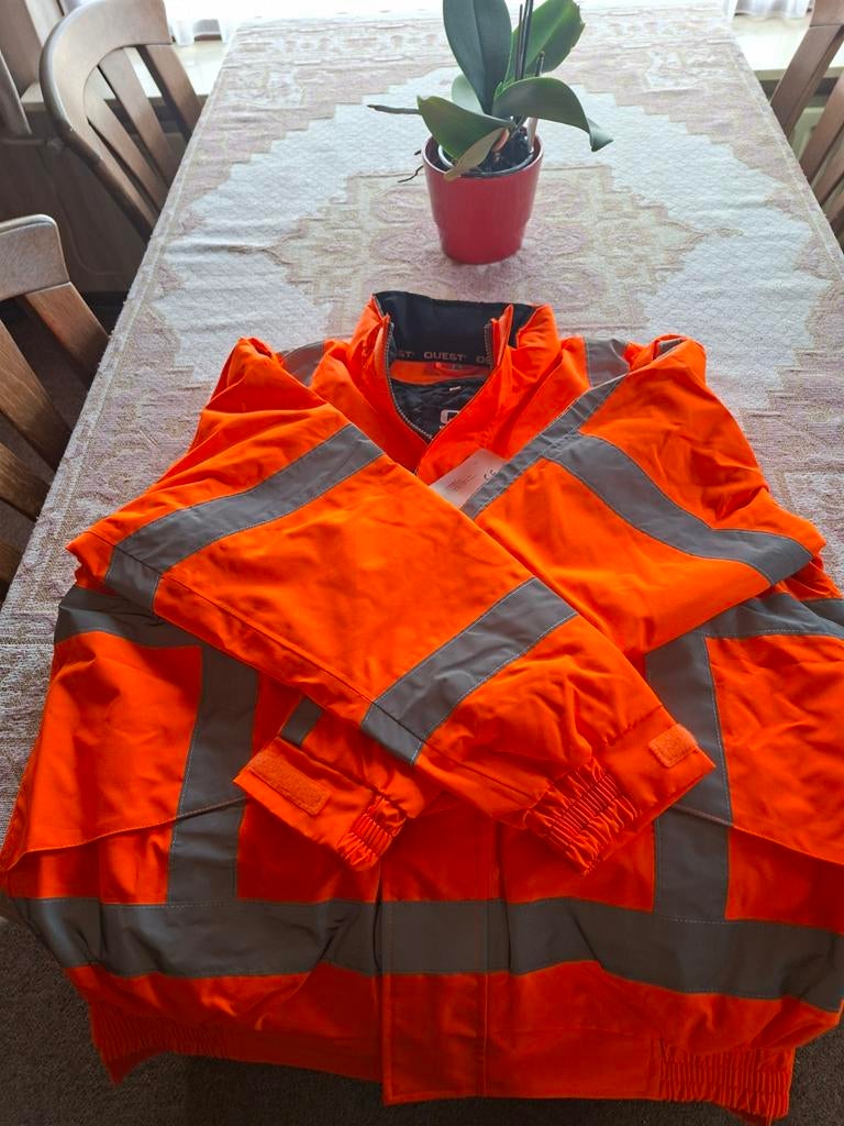 Nieuwe Quist Veiligheidsjas - Maat XL - Oranje, Ophalen of Verzenden
