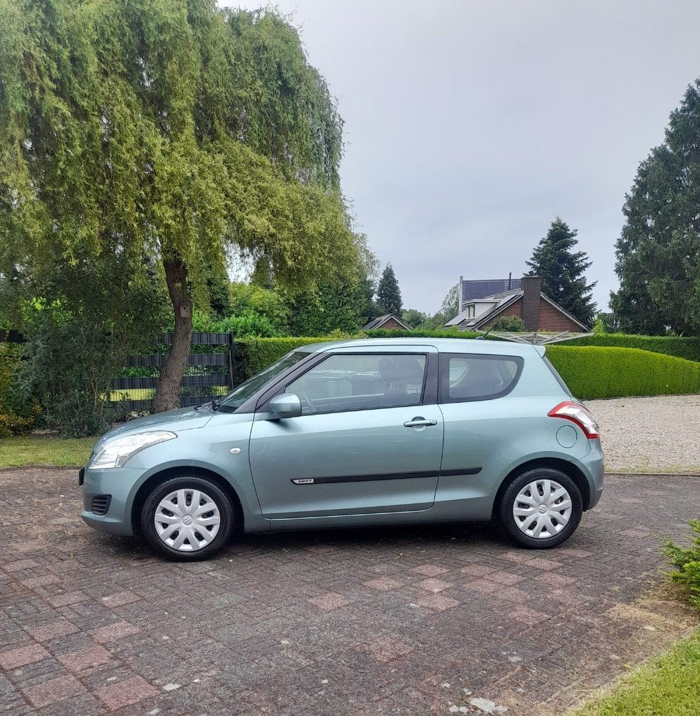 Suzuki Swift 1.2 3-Deurs 2011 Groen., Auto's, Suzuki, Voorwielaandrijving, Stof, Swift, Handgeschakeld