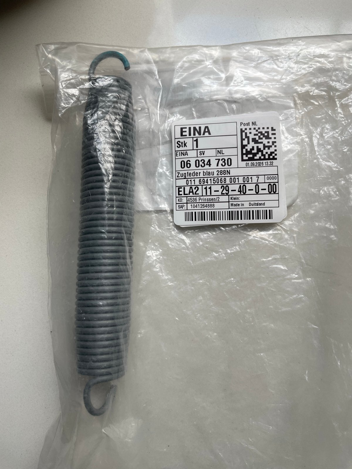 Reserve deurveer voor Miele vaatwasser - EINA 06 034 730, Ophalen of Verzenden, Nieuw