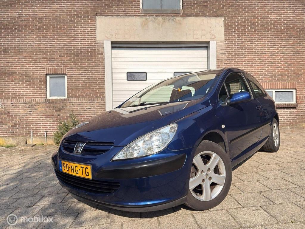 Peugeot 307 2.0-16V XS, 136 pk, Gebruikt, 4 cilinders, Blauw
