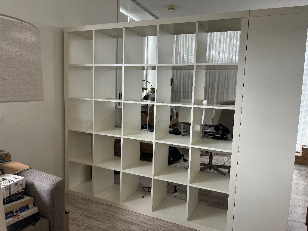 Kallax 184x184x40, Ophalen, Gebruikt, 150 tot 200 cm, 150 tot 200 cm