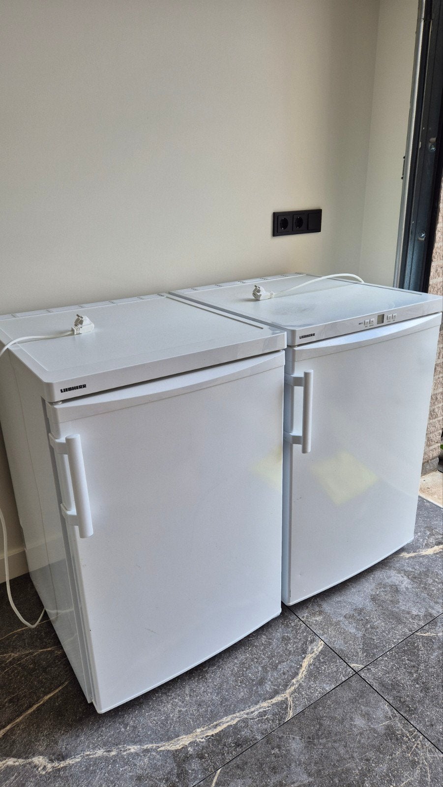 Liebherr Koelkast en Diepvries Set samen €375, Witgoed en Apparatuur, Koelkasten en IJskasten, 200 liter of meer, 60 cm of meer