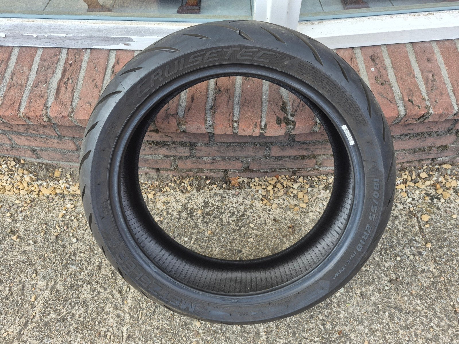 Metzeler Cruisetec 180/55 ZR18 motorband, Ophalen of Verzenden, Gebruikt