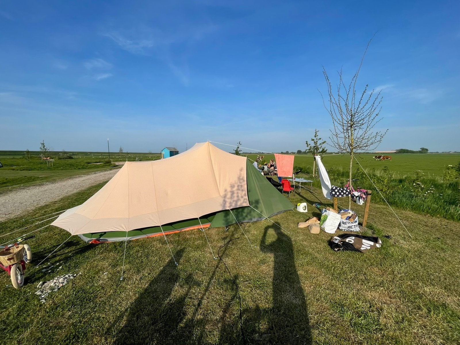 De Waard Goudplevier, Caravans en Kamperen, Tenten, Ophalen of Verzenden, Zo goed als nieuw, Tot en met 4