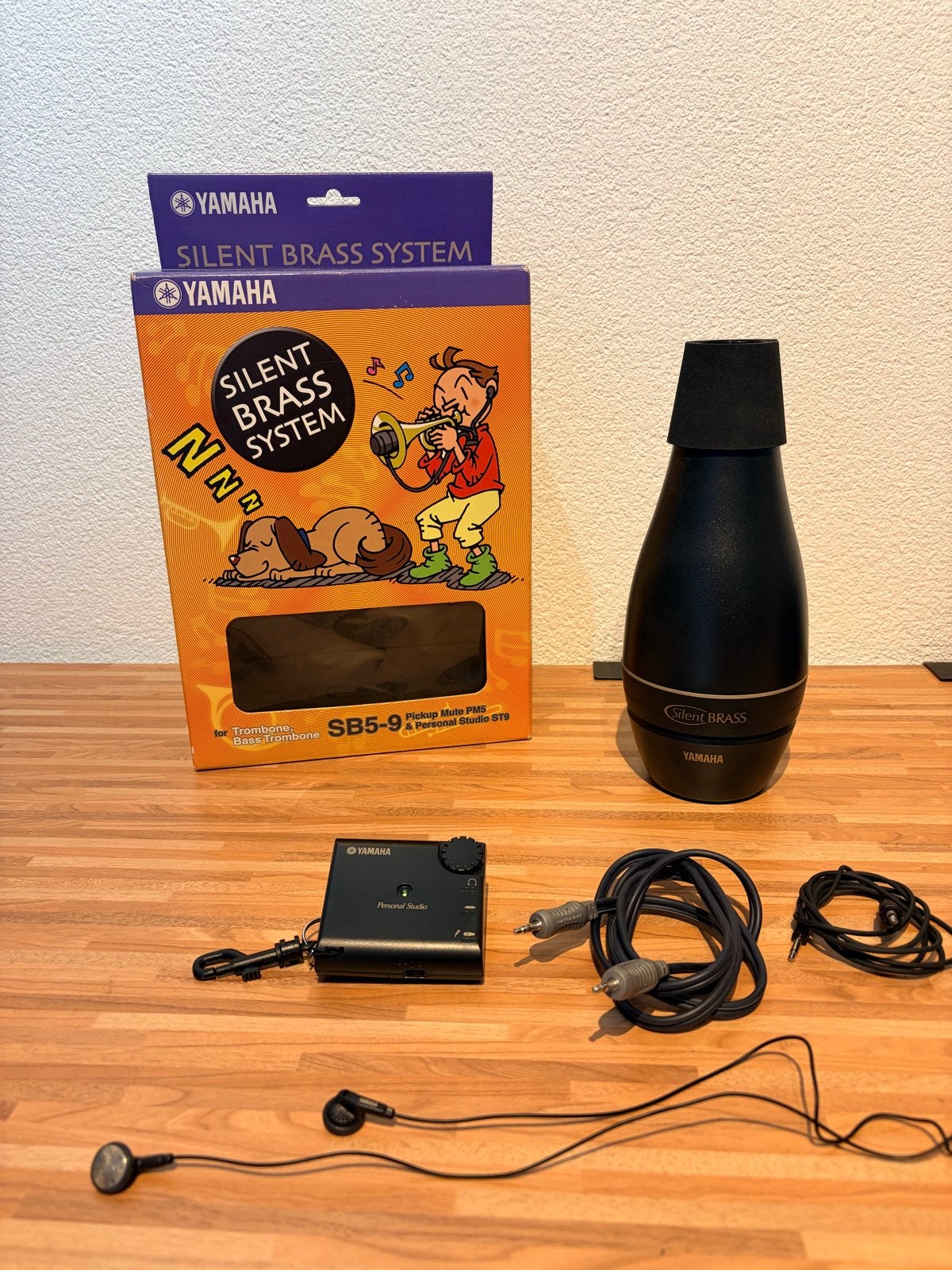 Yamaha Silent Brass System SB5-9 voor trombone, Ophalen of Verzenden, Gebruikt, Overige typen
