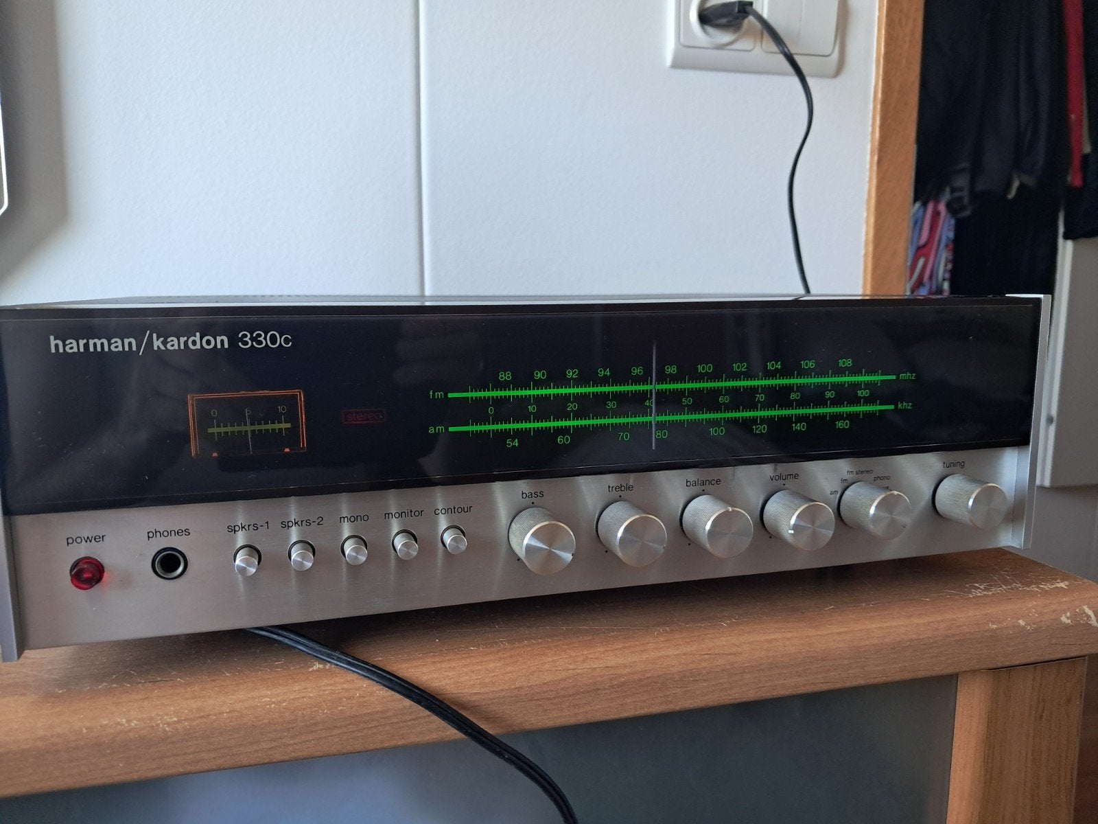 Harman kardon 330C jaar 1979, Ophalen of Verzenden, Stereo, Minder dan 60 watt, Overige merken