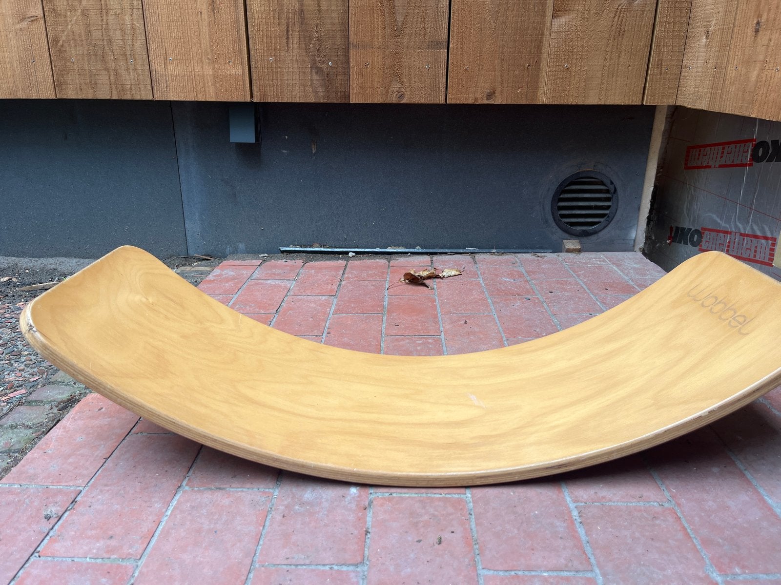 Woobel Balance Board met Rood Vilt - Gebruikt, Ophalen of Verzenden, Gebruikt, Jongen of Meisje