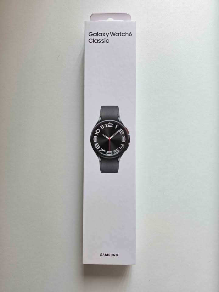 galaxy watch 6 classic, Ophalen of Verzenden, Nieuw, Zwart, Android