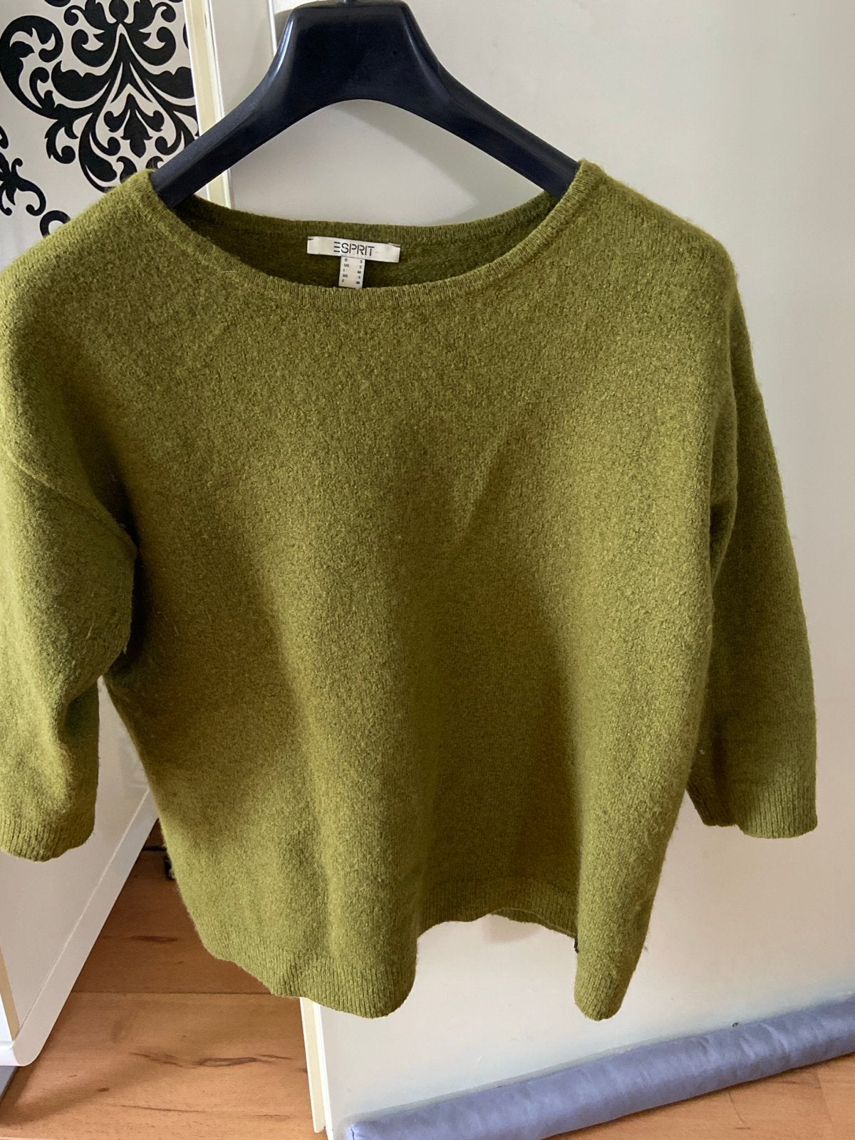 Esprit trui maat S, groen, Ophalen, Zo goed als nieuw, Maat 36 (S), Groen