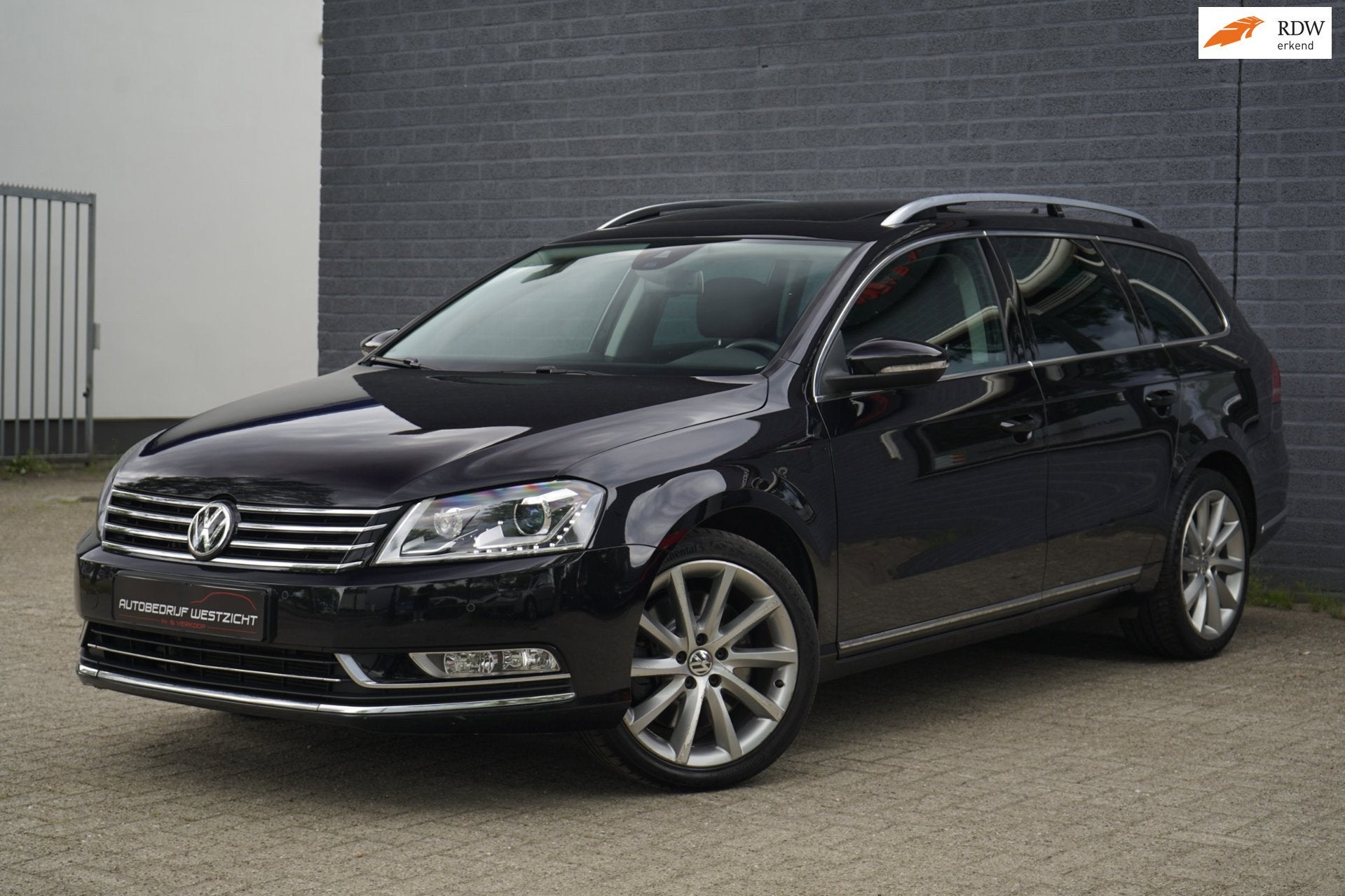 Volkswagen Passat Variant 3.6 V6 FSI 4Motion Highline Automa, Auto's, Gebruikt, Zwart, Zwart, Vierwielaandrijving