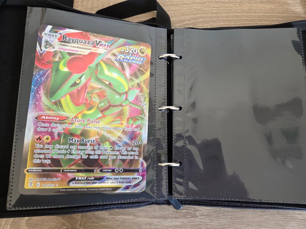 Oversized pokemon kaarten + binder, Ophalen of Verzenden