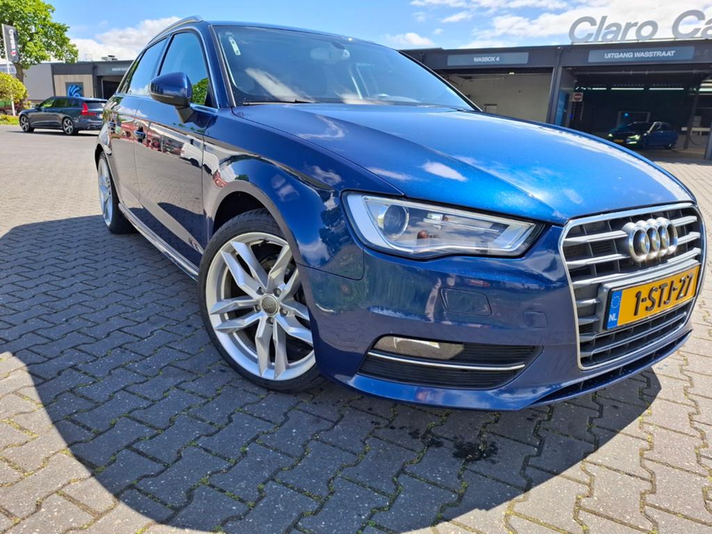 Audi A3 1.6 TDI 81KW Sportback 2013 Blauw, Auto's, Voorwielaandrijving, Euro 5, Stof, 4 cilinders
