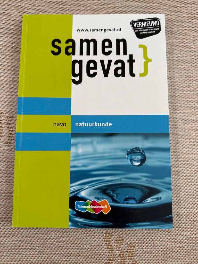 Samengevat havo natuurkunde - Vernieuwd examenprogramma, Boeken, Schoolboeken, Ophalen of Verzenden, Zo goed als nieuw