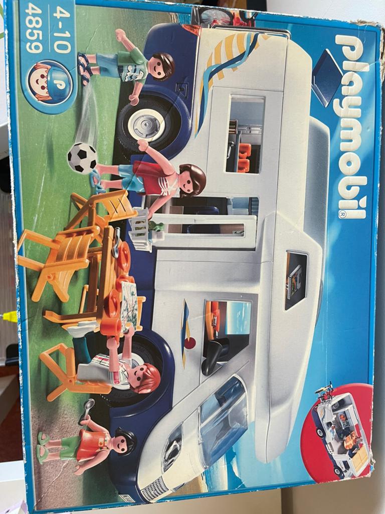Playmobil Camper 4859, Ophalen of Verzenden, Gebruikt, Jongen of Meisje