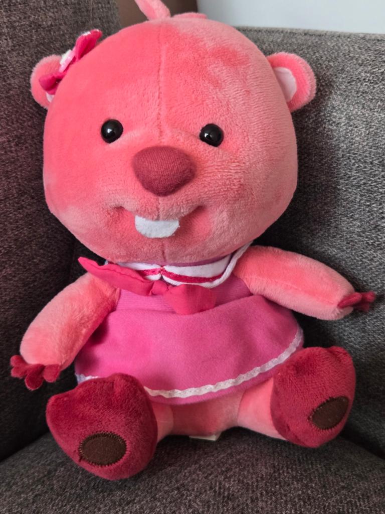Loopy uit Pororo • ca. 28 cm, Kinderen en Baby's, Overige merken, Overige karakters, Overige typen, Ophalen of Verzenden
