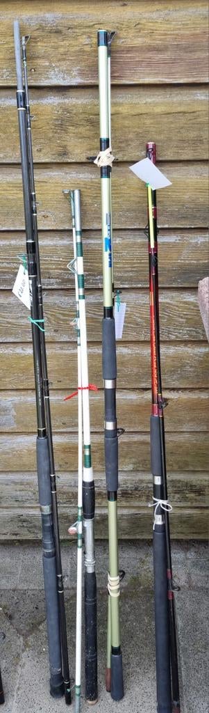 Diverse Hengels: Boot, Zee, Zeebaars/Karper, Telescoop, Ophalen of Verzenden