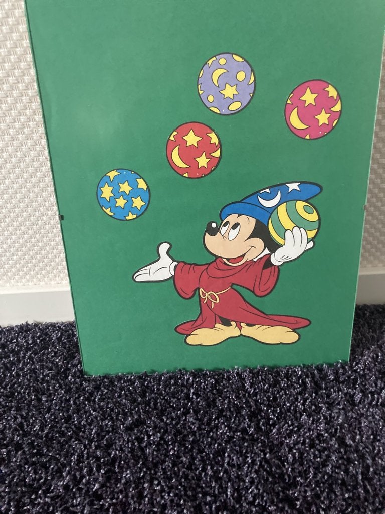 wissellijst fotolijst Mickey Mouse, Ophalen of Verzenden, Mickey Mouse, Zo goed als nieuw, Overige typen