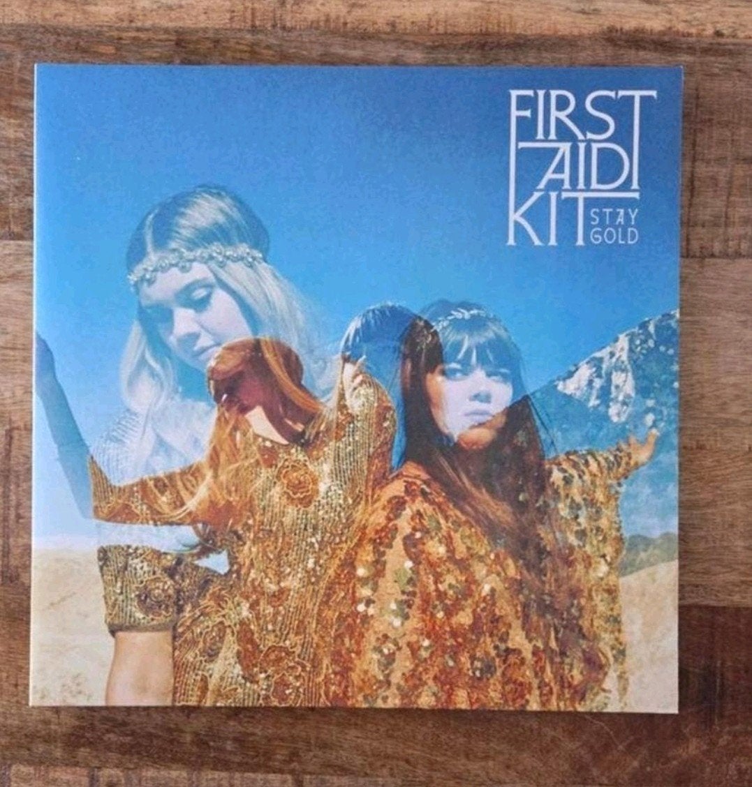 Lp first aid kit stay gold, Ophalen of Verzenden, Zo goed als nieuw, 12 inch