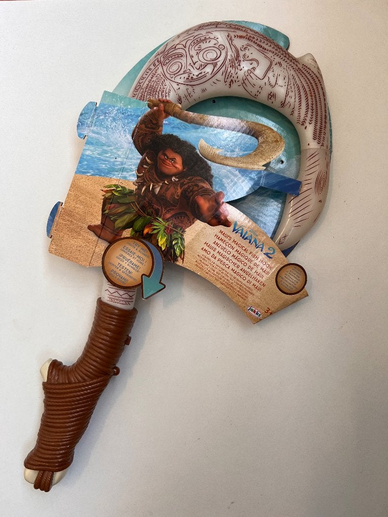Disney Vaiana 2 – Maui's Magische Vis-haak, Ophalen of Verzenden, Overige figuren, Zo goed als nieuw, Overige typen