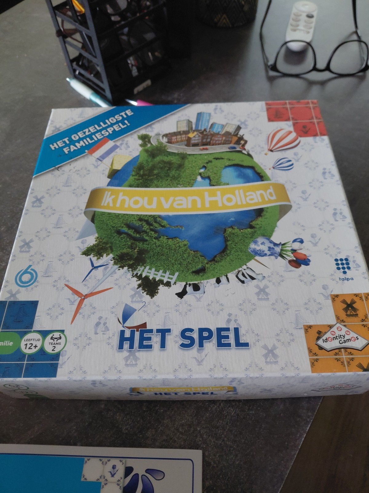 Ik Hou Van Holland Het Spel - Gezellig Familiespel, Hobby en Vrije tijd, Drie of vier spelers, Ophalen, Nieuw, Identity Games