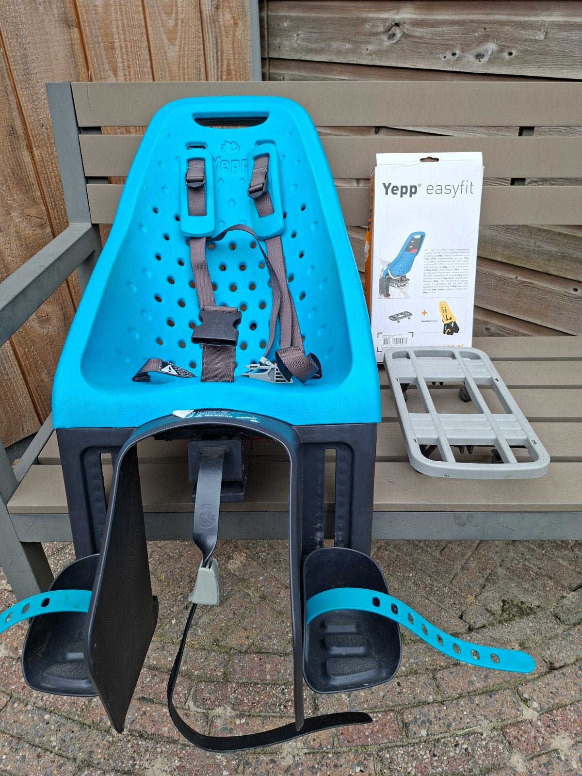 Yepp maxi easyfit achter fietsstoel + adapter, Ophalen, Achterzitje, 0 t/m 18 kg, Thule Yepp