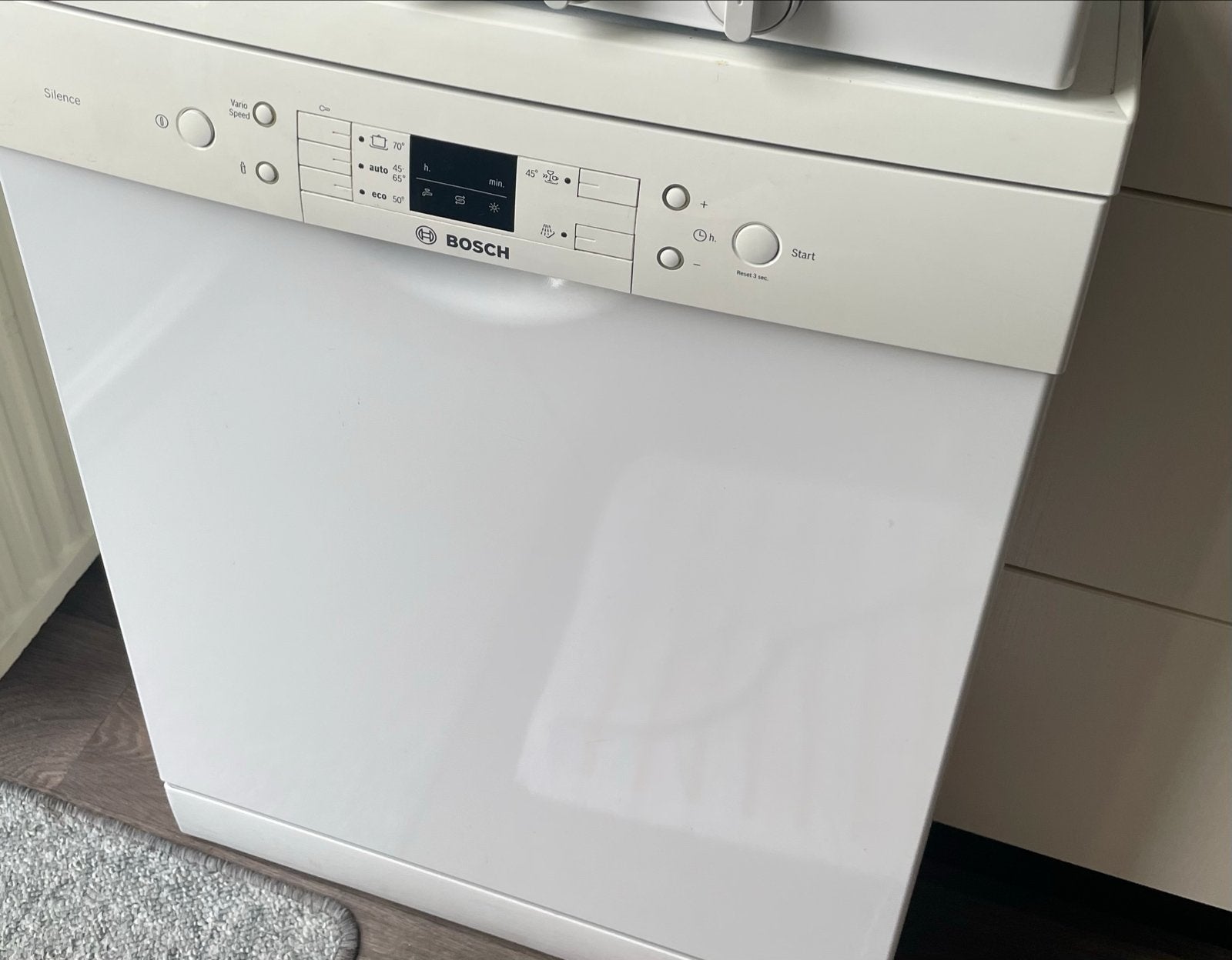 Bosch Silence Vaatwasser 60 cm Breed onderbouw, Ophalen, Gebruikt, Inbouw, 60 cm of meer