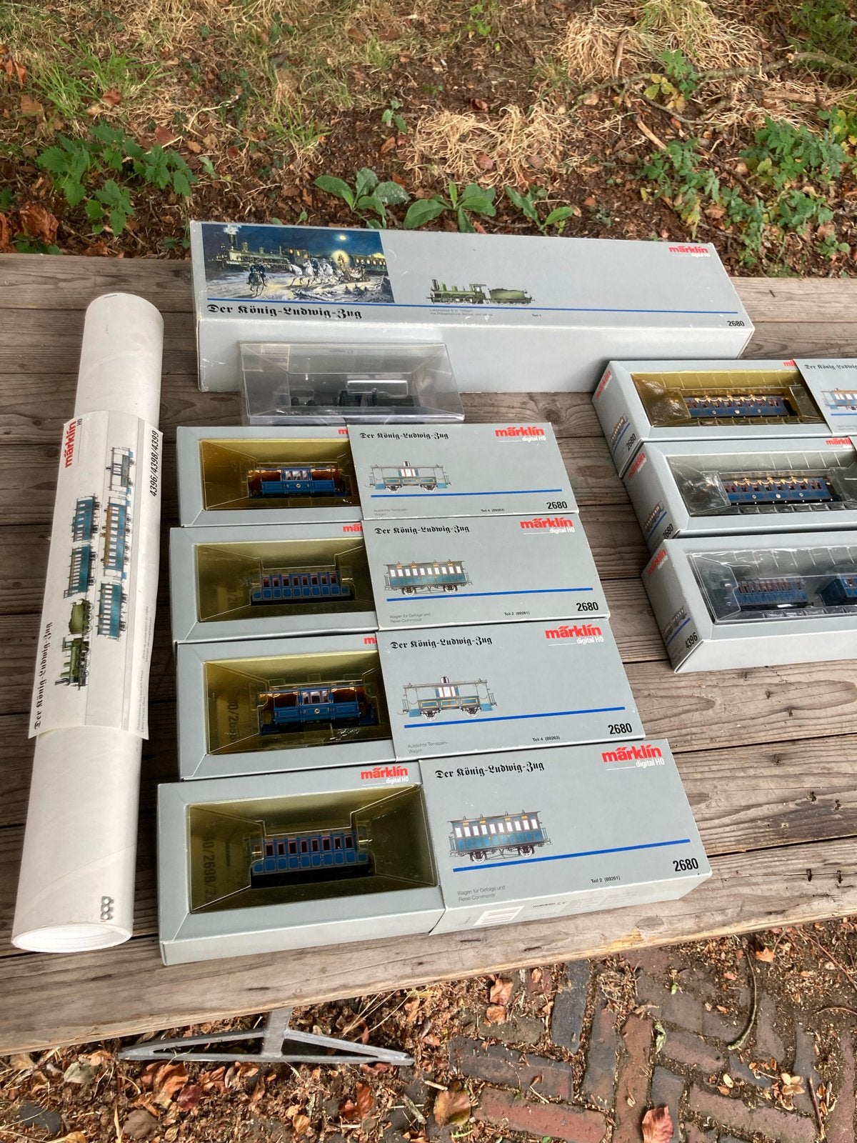 Märklin Koning Ludwig-Zug Treinset - Zeer Compleet, Wisselstroom, Treinset, Ophalen of Verzenden, Zo goed als nieuw