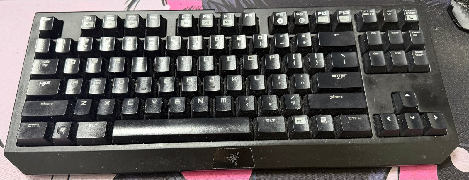Razer Blackwidow Tournament Edition bedraad, Gebruikt, Gaming toetsenbord, Ophalen of Verzenden, Qwerty