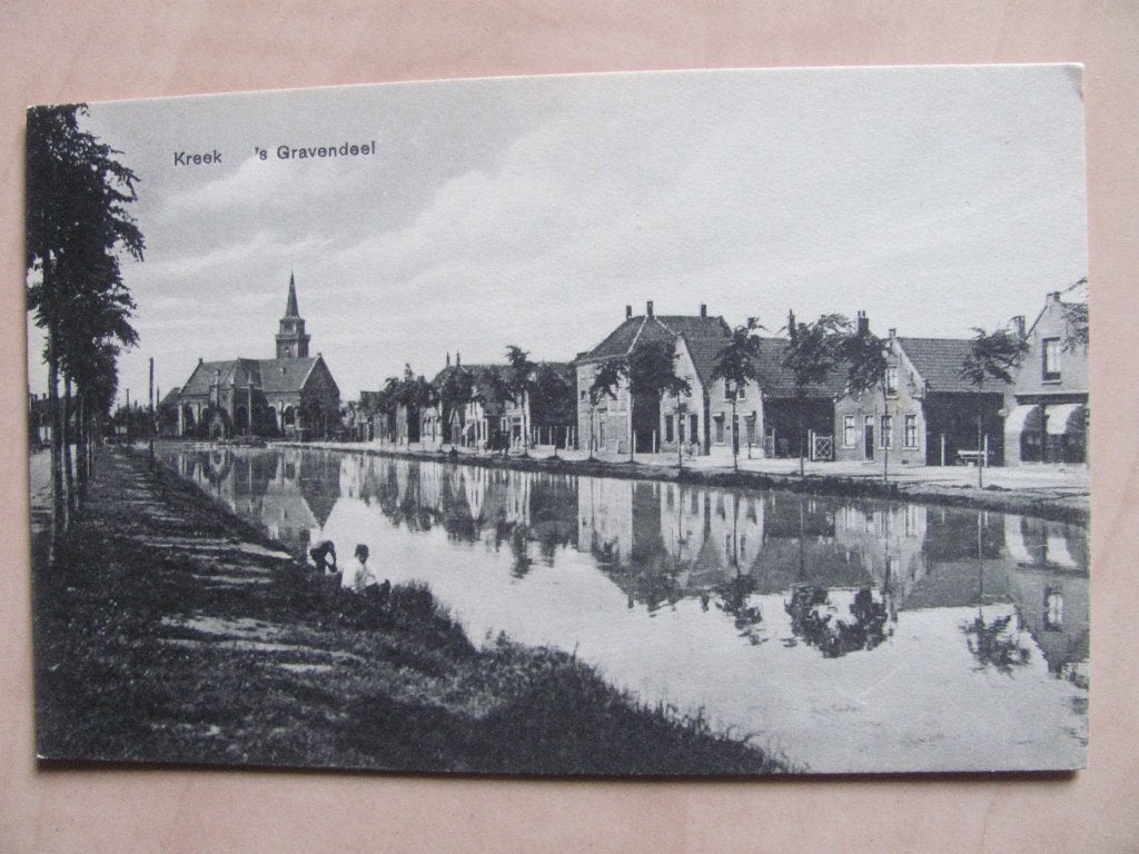 's-Gravendeel, Kreek, Ophalen of Verzenden, Voor 1920, Zuid-Holland